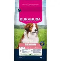 Eukanuba Senior Small Medium met lam en rijst hondenvoer 3 kg