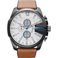 Diesel Mega Chief Heren Horloge Bruin DZ4280