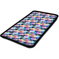 Bertoni-arco - Kattenbed - Kattenkussen voor vensterbank 25x55cm - Patroon miauw