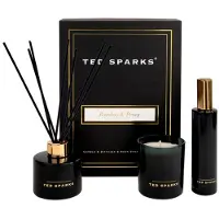 Ted Sparks Bamboo & Peony | 100 ml + 100 ml + 150 gr | Gift set 3 st