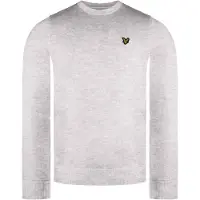 Lyle & Scott Merino Heren Lichtgrijze Trui