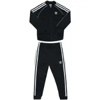 Adidas Boy's Originals Infant SST Tracksuit in Black-White