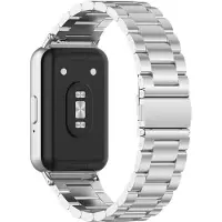 INF Roestvrijstalen horlogeband voor Samsung Galaxy Fit 3 Silver