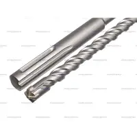 Destructiontools SDS Max bits/betonboren Ø 20mm x 540mm - 4-snijder met stofafvoerkanaal