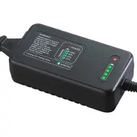 Powercell - oplader voor uw scootmobiel (24V-2,8Ah loodlader incl. 3-polige XLR-plug) - Zwart
