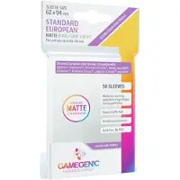 GameGenic Sleeves Matte Standard European-Sized 62x94mm (50 stuks)