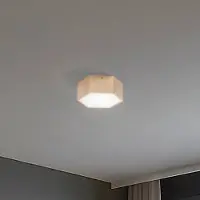Argon LED-plafondlamp Libre, messing / goud, Woon-/ Eetkamer, metaal, LED plafondlamp