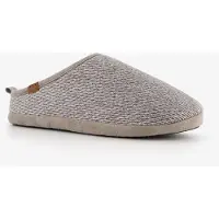 Thu!s heren instap heren pantoffels met voering lichtgrijs maat 45