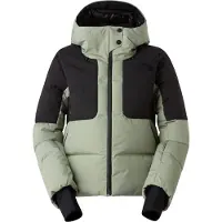 The North Face - Dames ski jassen - W Cold Spell Cropped Down Jacket Slate Moss TNF Black voor Dames - Maat M - Groen