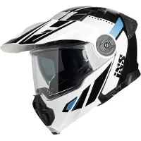 IXS IXSVenture1.0WitZwartBlauwSysteemhelm Maat XL