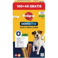 Pedigree Dentastix Mini hondensnack 5 - 10 kg 100 + 40 Gratis