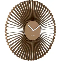 Karlsson wandklok cascara mocha brown- Ø50cm