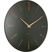 Karlsson wandklok esmerado large luxury green- Ø60cm