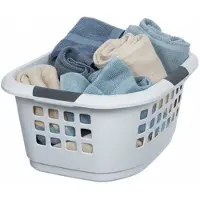 Benson Wasmand extra groot - wit - kunststof - 51 liter - 67 x 47 x 27 cm - ruime wasmanden