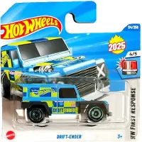 Hot Wheels DRIFT-ENDER LAND ROVER 114/250 1:64 HW FIRST RESPONSE 4/5 SHORT CARD 2025