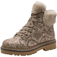 Tamaris Veterlaarsjes beige / grijs / zwart