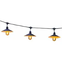 Lumisky Outdoor solar light garland - - VINTY LIGHT SOLAR - 6 m - 10 filament bulbs - warm white LED