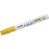 Uni Geel Paint markeerstift gemiddeld