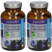 Platinum Mannavital Zwarte Komijn 2x120 St Capsules