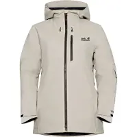 Jack Wolfskin Flowline 3in1, skijack, dames, beige