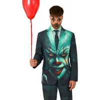 Opposuits Heren Pak IT - Clowns Kostuum - Halloween Outfit - Maat XXL