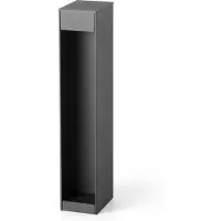 Faro Sokkellamp buiten Cerler, alu / grijs / zink, Aluminium, Modern, LED buitenlamp