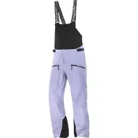 Salomon - Skibroeken - Absolute 3L Bib M Blue Granite/Deep Black voor Heren - Maat XL - Paars