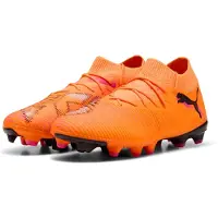 Puma Voetbalschoen 'Future 8 Match' oranje / pink / zwart
