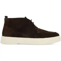 Manfield Bruine suède veterboots | Maat 43
