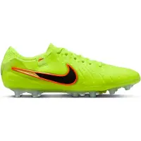 Nike Tiempo Legend 10 Elite Kunstgras Voetbalschoenen (AG) Neongeel Zwart Oranje