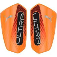 Puma Ultra Light Sleeve Scheenbeschermers Oranje Zilver Zwart