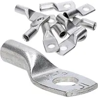 Kalitec 10 stuks HR4-5 standaard buiskabelschoenen 4 mm² M5 I zonder kijkgat I Made in Germany