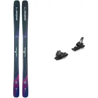 Elan - Packs (ski's & bindingen) - Pack Playmaker 91 2027 voor Heren van Hout - Wit
