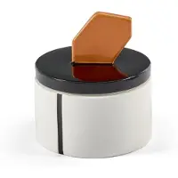 Serax Geurkaars M Black Orange Candela 02 White