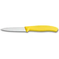 Victorinox Swiss Classic groente-/schilmes gekarteld 8 cm Geel