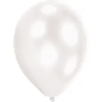 Balloominate Ballon met LED verlichting Ø 28 cm - wit - Set-5