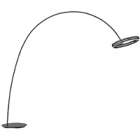 Paul Neuhaus Strakke booglamp Pure Loop-Bow verstelbaar - black pearl