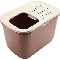 Savic kattenbak hop in champagne roze / terracotta 58,5x39x39,5 cm