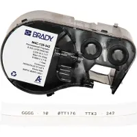 Brady M4C-125-342 tape krimpkous zwart op wit 6,00 mm x 2,13 m (origineel)