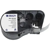 Brady M5C-1000-499 nylonweefsel labels zwart op wit 25,4 mm x 4,88 m (origineel)