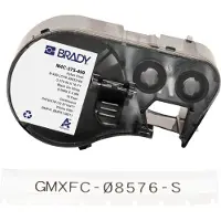 Brady M4C-375-499 nylon labels zwart op wit | 9,53 mm x 4,88 m (origineel)
