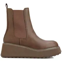 Rocket dog Women's Heyday Platform Chelsea Boots in Brown