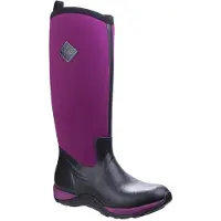 Muck Boots Arctic Adventure Zwarte/Maroon Regenlaarzen
