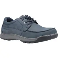Hush puppies Tucker Leren Heren Marineblauwe Nubuck Veterschoenen