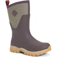 Muck Boots Arctic Sport Mid Rubberen Wijn Regenlaarzen