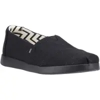 Toms Alpargata Plus Jute Vrouwen Zwart/Zwarte Espadrilles