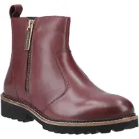 Hush puppies Grace Suède Vrouwen Ritssluiting Laarzen Bourgondië