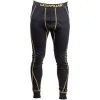 CAT Thermo Polyester Heren Zwarte Basislaag Broek