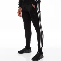 Enzo Heren Zwart Trainingspak Joggers| Designer Menswear
