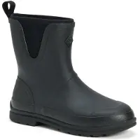 Muck Laarzen Originals Pull On Mid Rubber Zwarte Wellington Laarzen